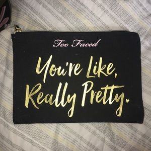TOO FACED MAKEUP BAG